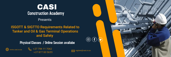 ISGOTT SIGTTO Requirements Related to Tanker and Oil Gas Terminal Operations and Safety - Made with PosterMyWall